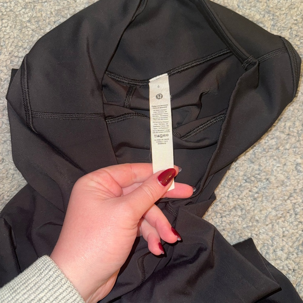 Wunder Under smoothcover HR tight 25” black size 6